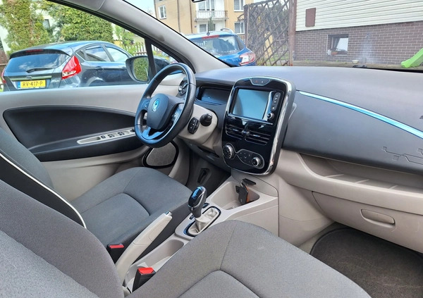 Renault Zoe cena 19999 przebieg: 114724, rok produkcji 2013 z Zdzieszowice małe 106